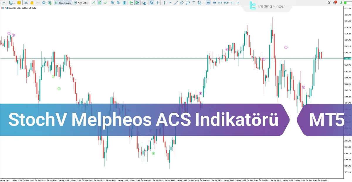 StochV Melpheos Göstergesi MetaTrader 5’te – Ücretsiz İndir [TradingFinder]