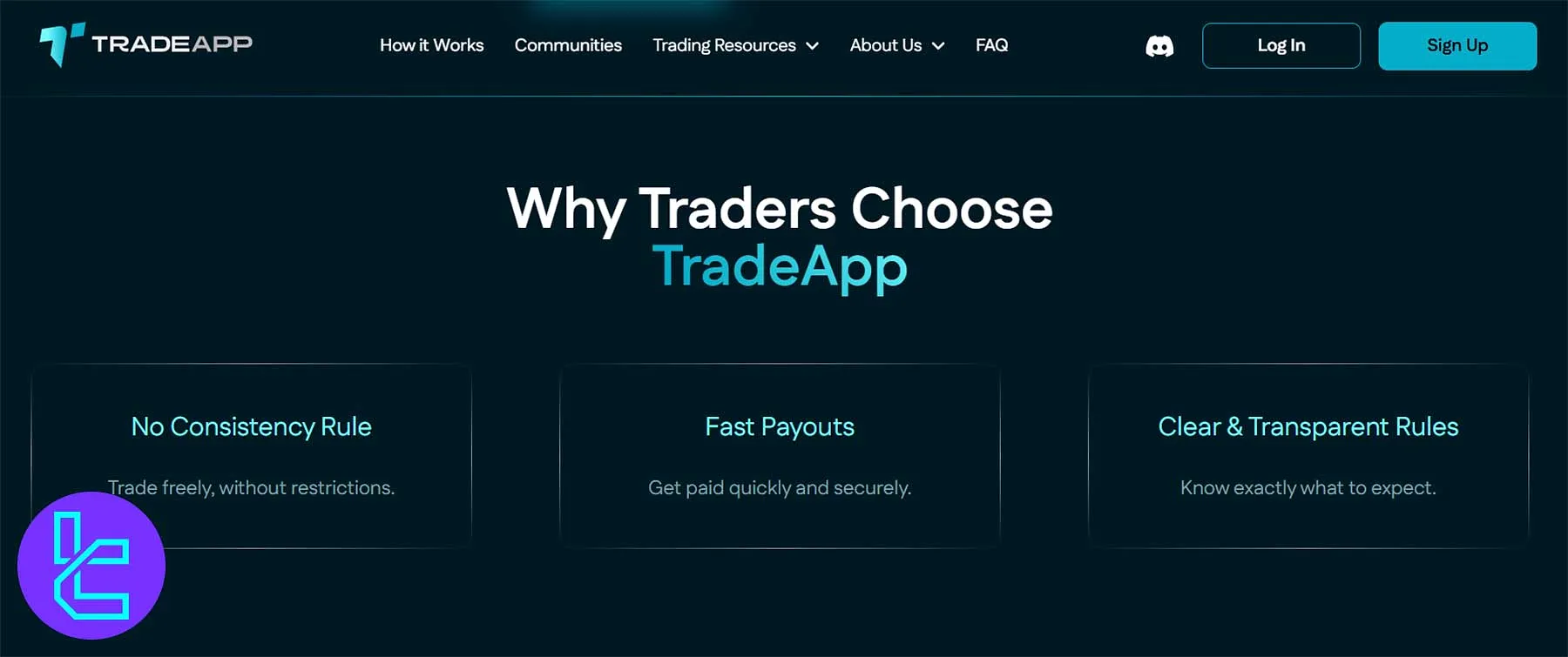 TradeApp Avantajları