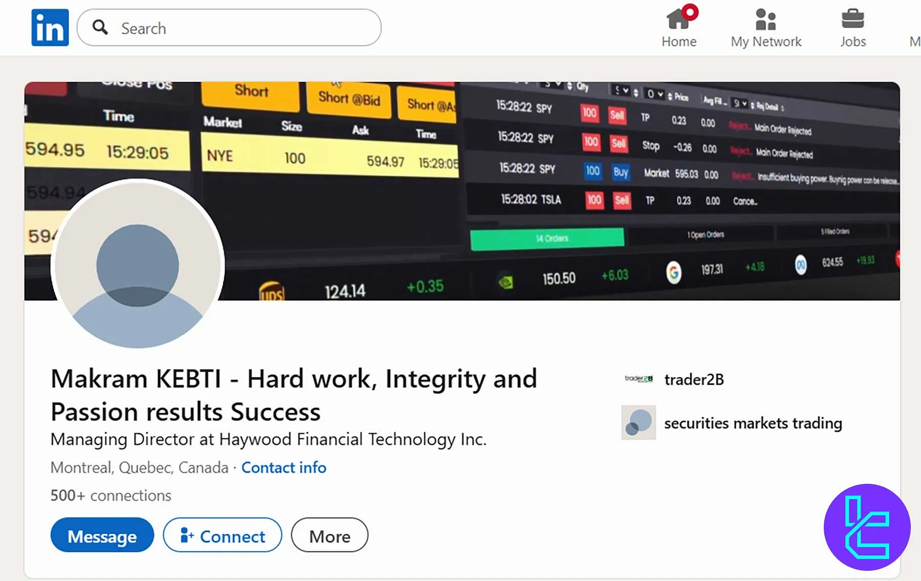 Makram Kebti, Trader2B CEO’su ve FinTech yenilikçisi