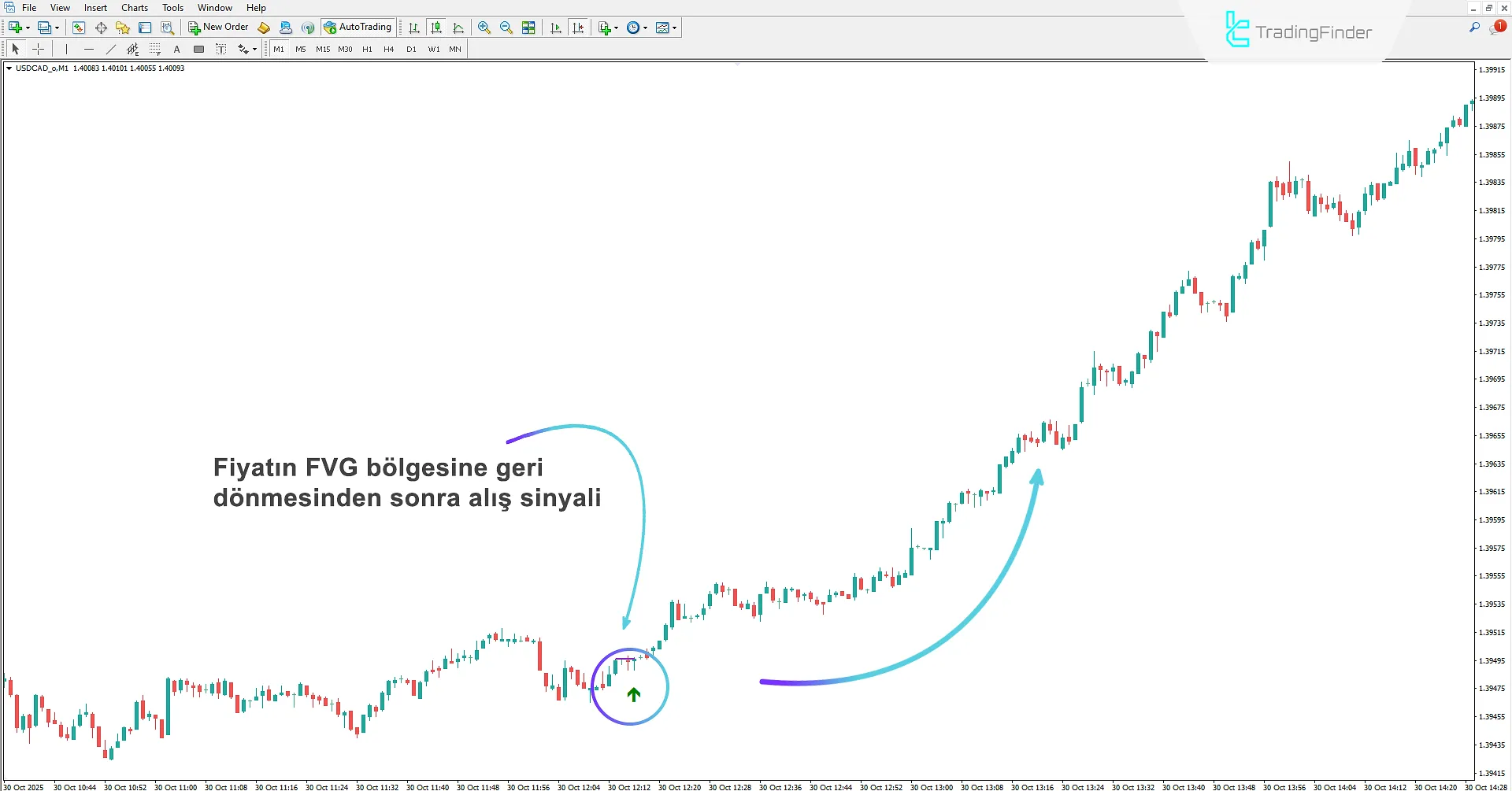 Binary Options Fast Scalping M1 & M5 Sinyalleri Göstergesi MT4 için İndirme 1
