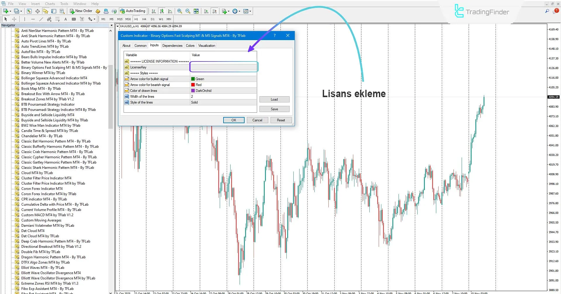 Binary Options Fast Scalping Sinyalleri Göstergesi için özel lisans