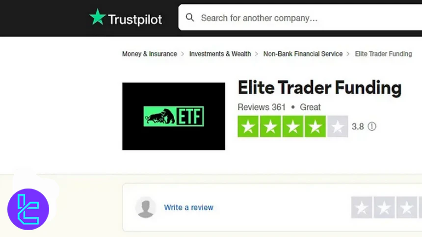 ETF Trustpilot