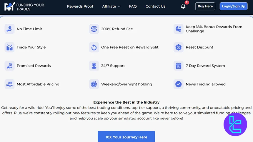 Funding Your Trades artı ve eksi genel görünümü؛ temel avantajlar ve sınırlamalar