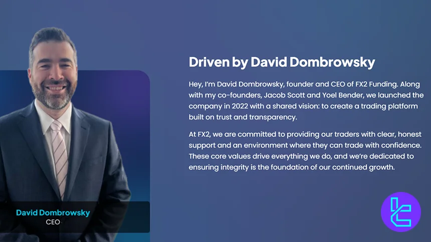 FX2 Funding CEO’su David Dombrowsky Portresi