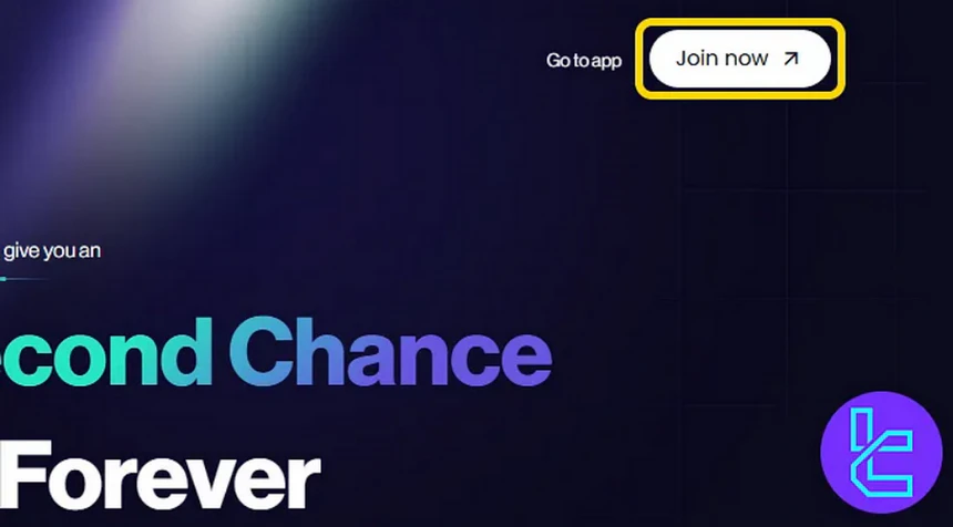 Start sign-up on FundedElite